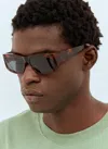 Jacquemus Les Lunettes Pilota Sunglasses In Black