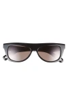 Jacquemus Les Lunettes Pina Sunglasses In Black/silver/grey