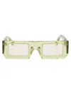 Jacquemus Les Lunettes Soleil Sunglasses In Multi Green
