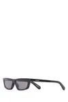 Jacquemus Les Lunettes Trapezi In Brown