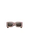 Jacquemus Les Lunettes Tupi Square-frame Sunglasses In Brown