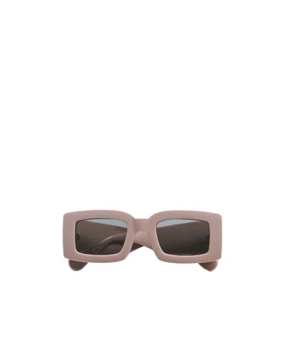 Jacquemus Les Lunettes Tupi Square-frame Sunglasses In Brown