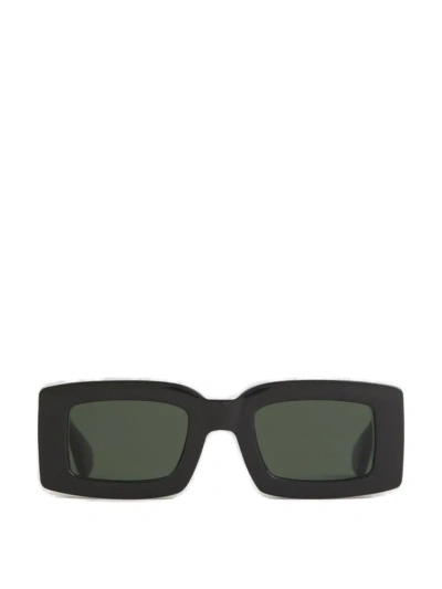 Jacquemus Les Lunettes Tupi Sunglasses In Black