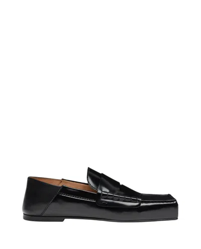 JACQUEMUS JACQUEMUS LES MOCASSINS CARRE LEATHER LOAFER