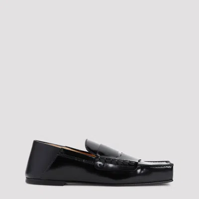 Jacquemus Les Mocassins Carre Loafers In Black
