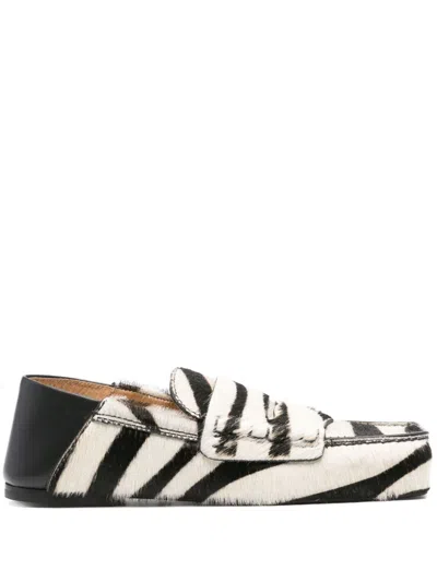 Jacquemus Les Mocassins Carré Loafers In Black