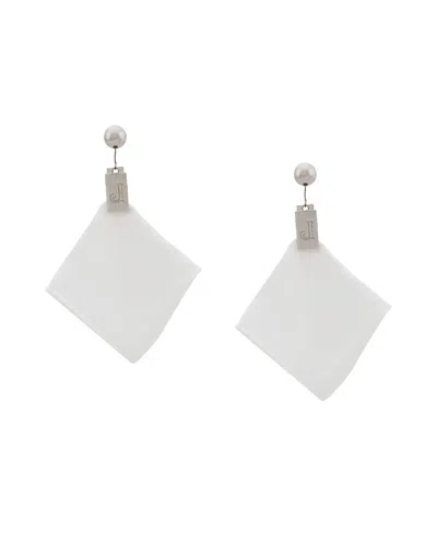 Jacquemus Les Mouchoirs Earrings In Metallic