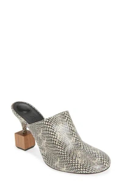 JACQUEMUS JACQUEMUS LES MULES BISOU MISMATCHED MULE
