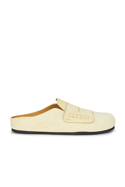 Jacquemus Les Mules Mocassin In Yellow