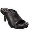 Jacquemus Black Le Papier Nuvola Mules In Black