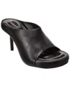 Jacquemus Black Le Papier Nuvola Mules In Black