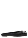 Jacquemus Ballerina Mules - Leather - Black In Black