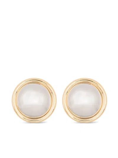Jacquemus "les Pendants Rond" Earring In Gold