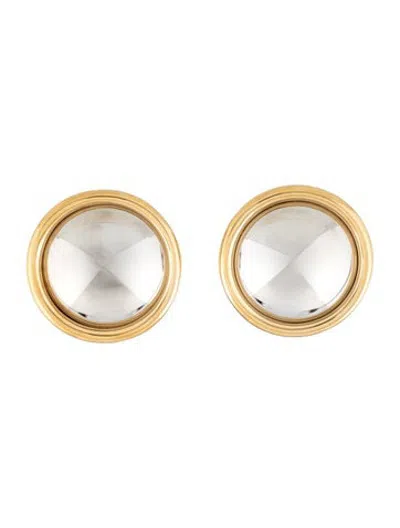 Pre-owned Jacquemus Les Pendants Rond Earrings In Multicolor