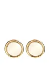 Jacquemus Les Pendants Rond Jewelry Silver In Gold