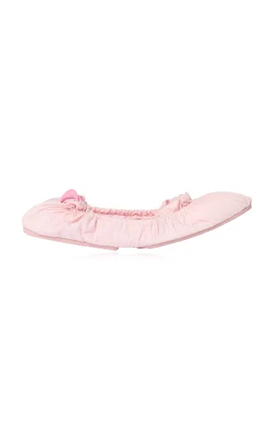 Jacquemus Les Pietra Ballerines Flats In Pink