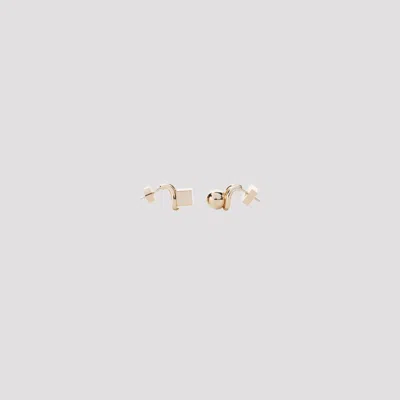 JACQUEMUS LES PUCES NODO EARRINGS
