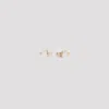 Jacquemus Women's Les Puces Golden Ball Cube Earring | 241jw7155845 In Neutral