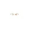 Jacquemus Les Puces Nodo Earrings In Gold
