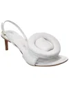 Jacquemus Les Sandales Cuscinu Leather Sandal In White