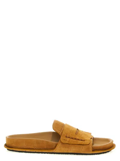 Jacquemus 'les Sandales Mocassin' Sandals In Orange