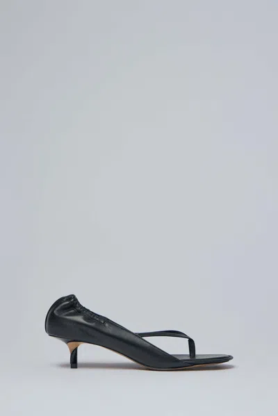 Jacquemus Les Sandales Nu-pieds B In Black
