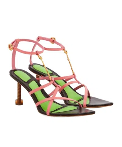 Jacquemus Les Sandales Pralu Hautes Pumps In Multi