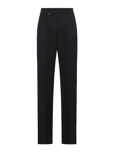 Jacquemus Les Sculptures Tailored Trousers In Black