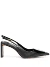 Jacquemus Women Les Slingbacks Duelo Haut Pumps In Black