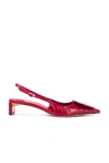 Jacquemus Les Slingbacks Duelo B In Dark Red