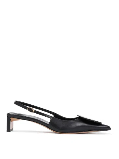 Jacquemus Les Slingbacks Duelo B In Black