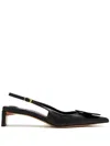 Jacquemus 45mm Les Chaussures Duelo Leather Mules In Black