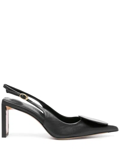 Jacquemus Women's Les Slingbacks Duelo Haut Pumps In Black