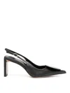 Jacquemus Women Les Slingbacks Duelo Haut Pumps In Black
