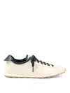 Jacquemus Les Tennis Leather-trimmed Canvas Sneakers In Neutral