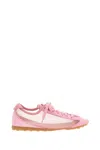 Jacquemus Les Tennis Suede And Leather Trimmed Mesh Sneakers In Multi
