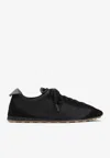 Jacquemus Le Tennis Sneakers In Hydro-treated Suede And Nylon Shoes In Multi