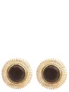 Jacquemus Les Tournesols Earrings In Multicolor