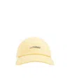 Jacquemus Letter Hat In Nude
