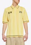 Jacquemus Stretch Viscose Blend Liga Polo Shirt