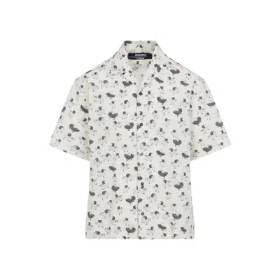 Jacquemus Light Beige Cotton Shirt In White