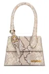 Jacquemus Beige Les Sculptures 'le Chiquito Moyen Boucle' Bag In Beige