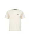 Jacquemus Womens Light Beige 2 Le T-shirt Grosgrain-logo Cotton-jersey T-shirt In Yellow
