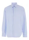 Jacquemus Classic-collar Shirt In Light Blue