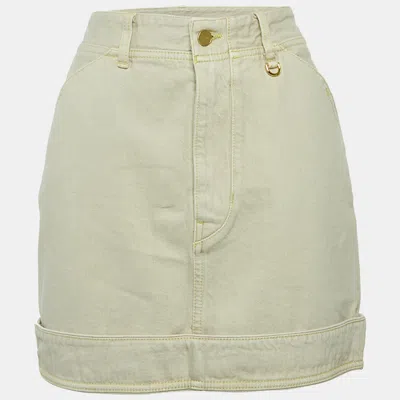 Pre-owned Jacquemus Light Blue Denim La Jupe De Nimes Mini Skirt S