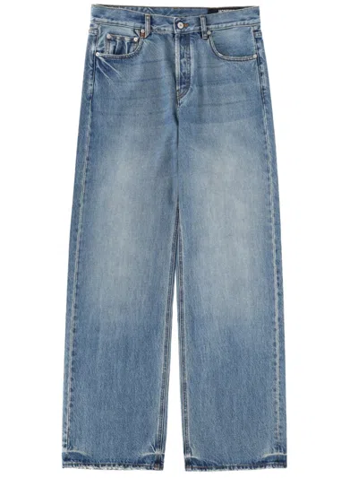 Jacquemus Light Blue Le De-nimes Droit Cotton Jeans