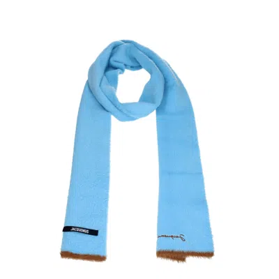 Jacquemus Light Blue Polyamide Scarves