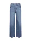 Jacquemus Light Blue The Wide De-nîmes Denim Jeans In Blue