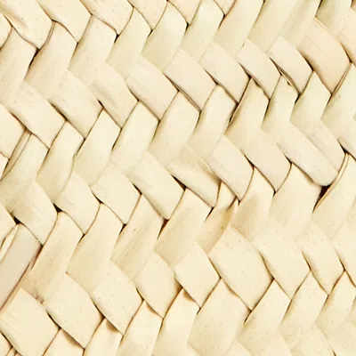 Jacquemus Light Brown 2 Le Petit Panier Natural Palm Tote Bag