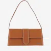 Jacquemus Long Rectangular Shoulder Bag With Adjustable Strap In Brown